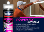 Quilosa Pegamento Rápido Power Fix Transparente 295Grs