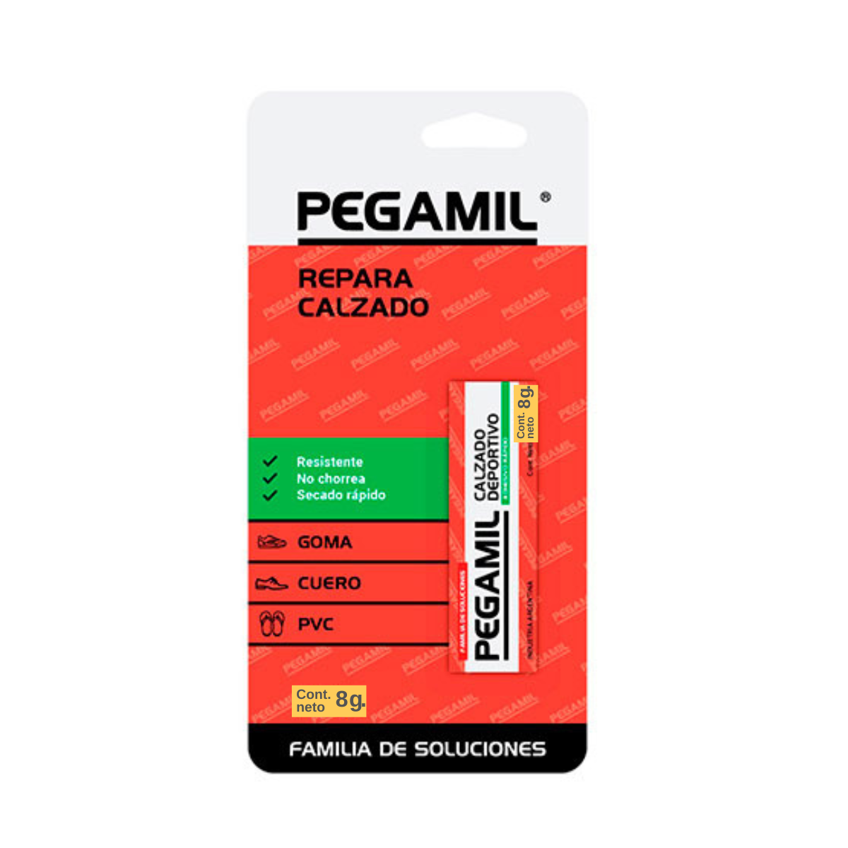 Pegamil Adhesivo Repara Calzado 8g