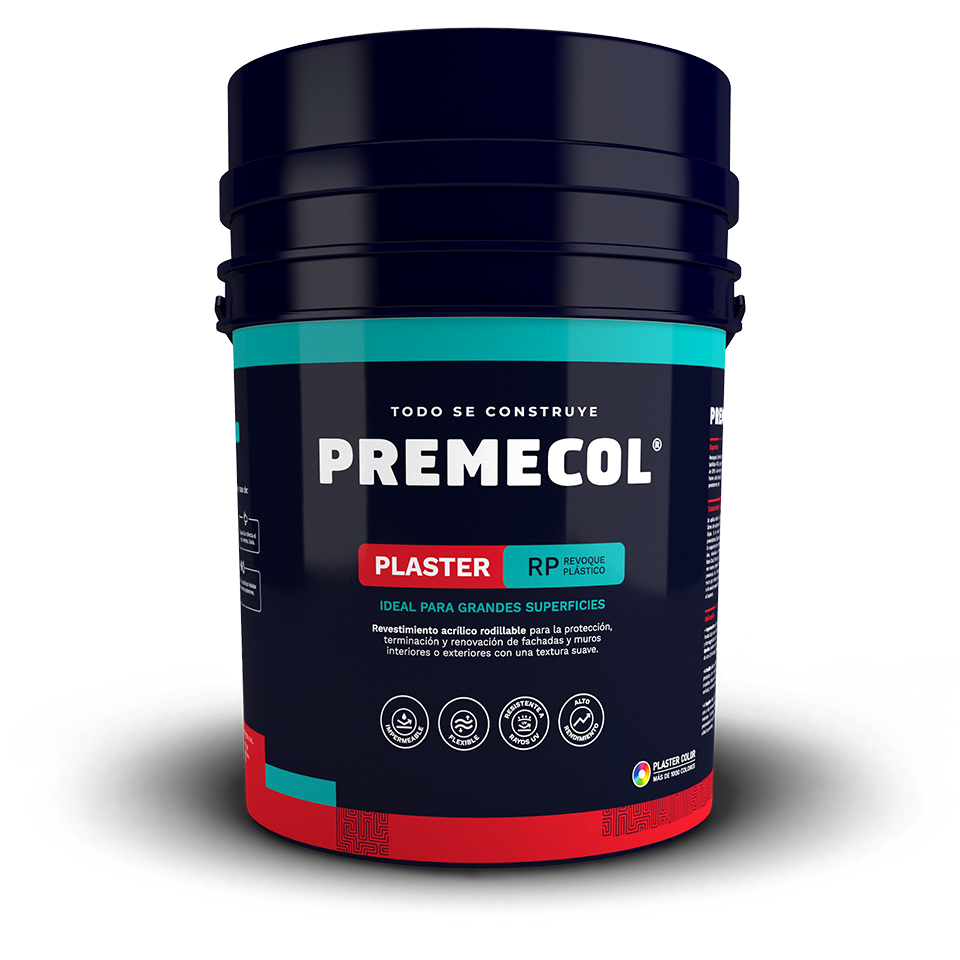 Premecol Plaster Rodillable ( con color ) 30 Kgs.