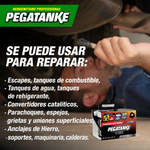 Pegatanke Pegamento Epoxi 2 Componentes Acero 35 Grs