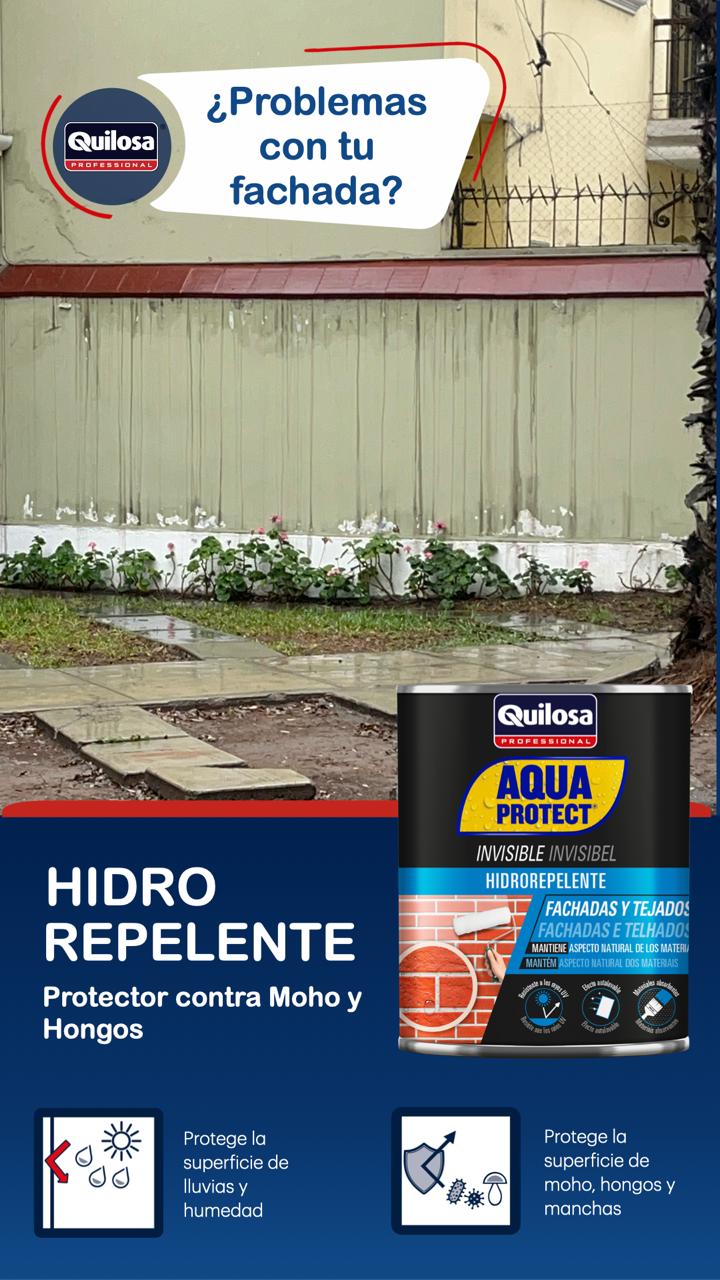 Quilosa Hidrorepelente superficies porosas Transparente 5 Litros