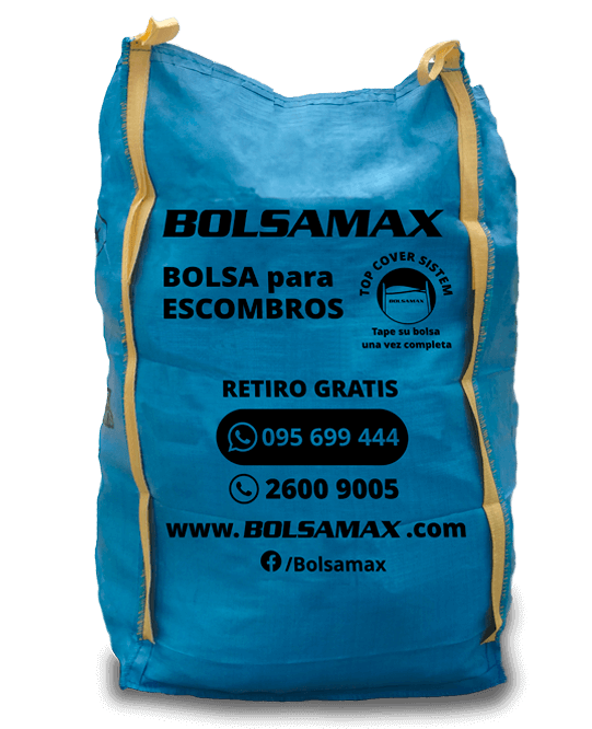 Bolsamax bolsa para escombro con retiro incluido 1m3