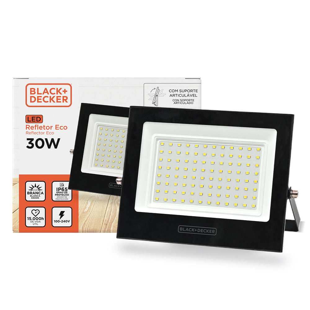 Black y Decker Reflector Led 30W Fria