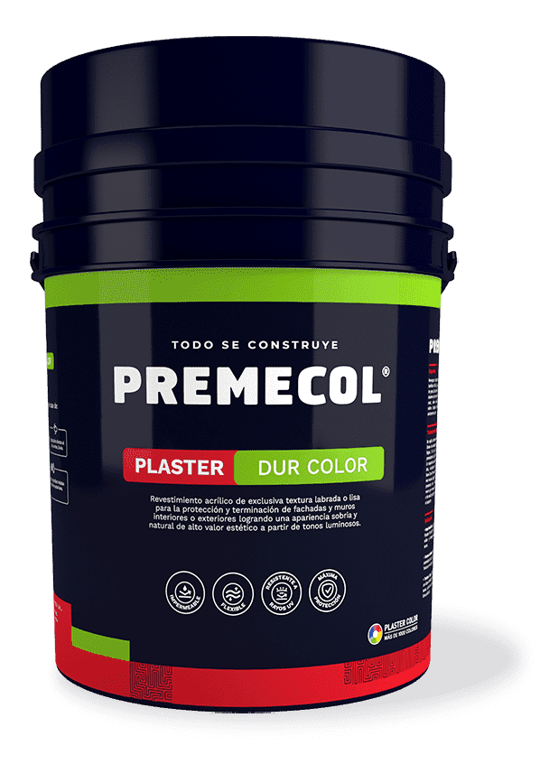 Premecol Textura DurColor Labrada ( con color ) 30 Kgs.