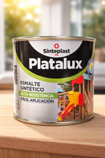 Platalux Esmalte Sintetico MATE Blanco 250 ML