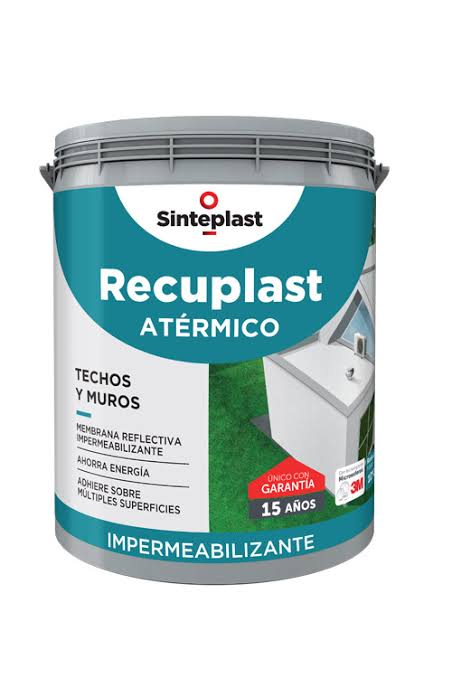 Sinteplast Membrana Techo y Muros Atermica Blanco 20 Kgs