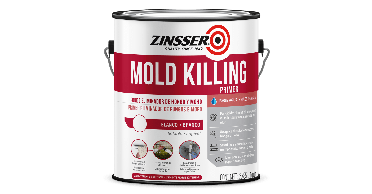 Zinsser Primer eliminador de Hongos 3.785 Lt