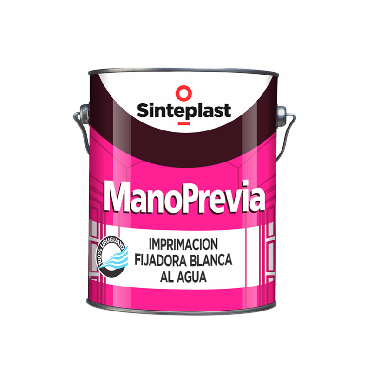 Sinteplast Mano Previa Imprimación Fijador Al Agua 3.6l