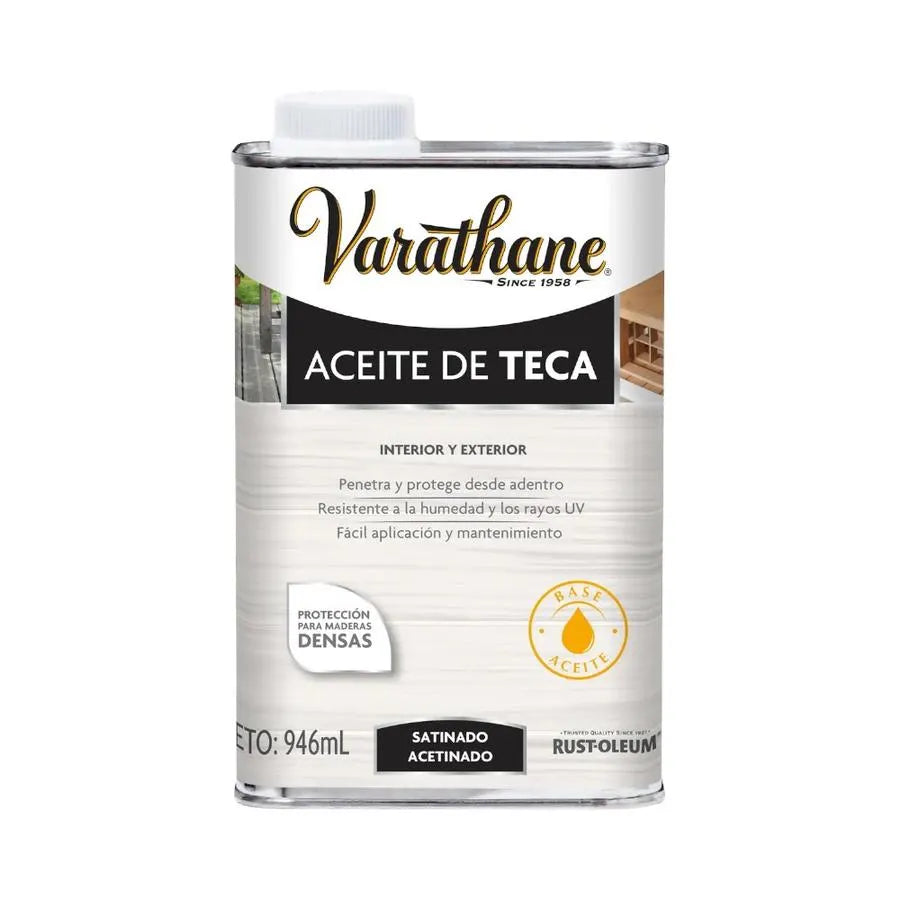 Varathane Aceite de Teca 0.946 Lts.