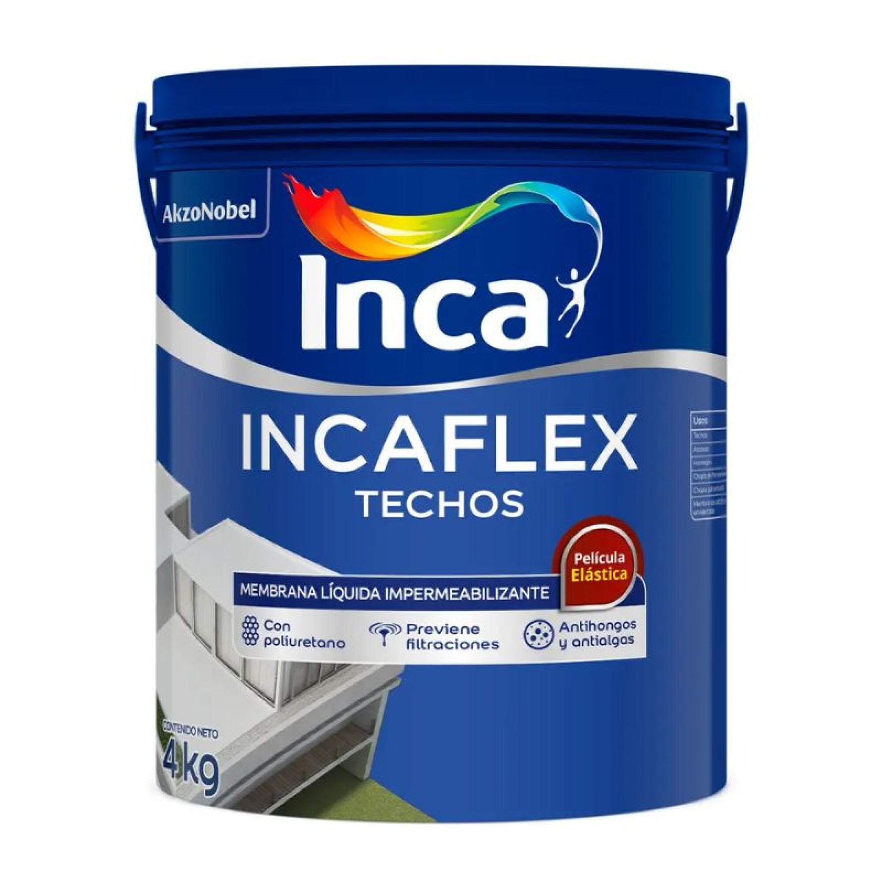 INCAFLEX Techos Blanco 4 Kgs