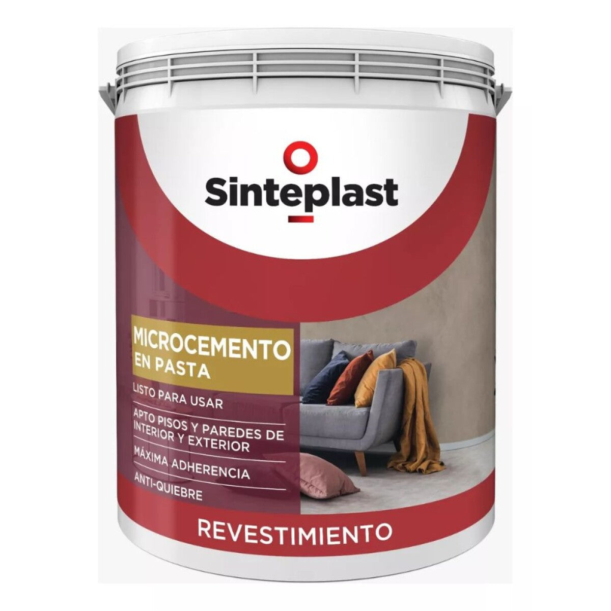 Sinteplast Microcemento en Pasta Blanco 25 Kgs.