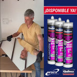 Quilosa Pegamento Rápido Power Fix Transparente 295Grs