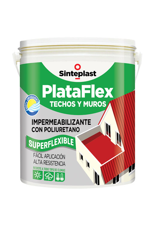 Promo Membrana Sinteplast PLATAFLEX 20 KGS + Rodillo 23 cm REGALO!