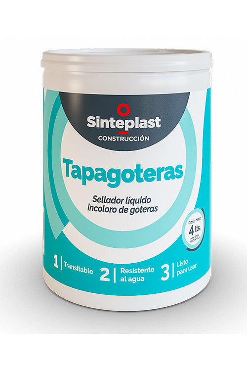Sinteplast Tapa Goteras Membrana Transparente 1 Litro