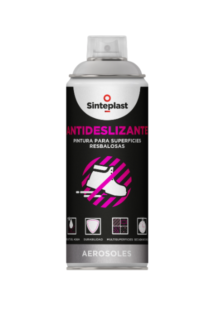 Aerosol Antideslizante para Superficies Resbalosas SINTEPLAST 440cm2