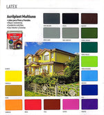 Acriplast Sinteplast Pintura Pisos y paredes Verde Oscuro 10L