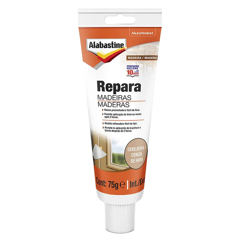 Alabastine Repara Madera Cerejeira / Ceniza de Haya 75 Grs