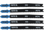Yato Juego 5Pz. P/Metal-Aluminio 24-10T P/Sierra Caladora YT-3415