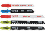 Yato Juego 5Pz. Combinado P/Madera-Metal 10-5T P/Sierra Caladora YT-3445