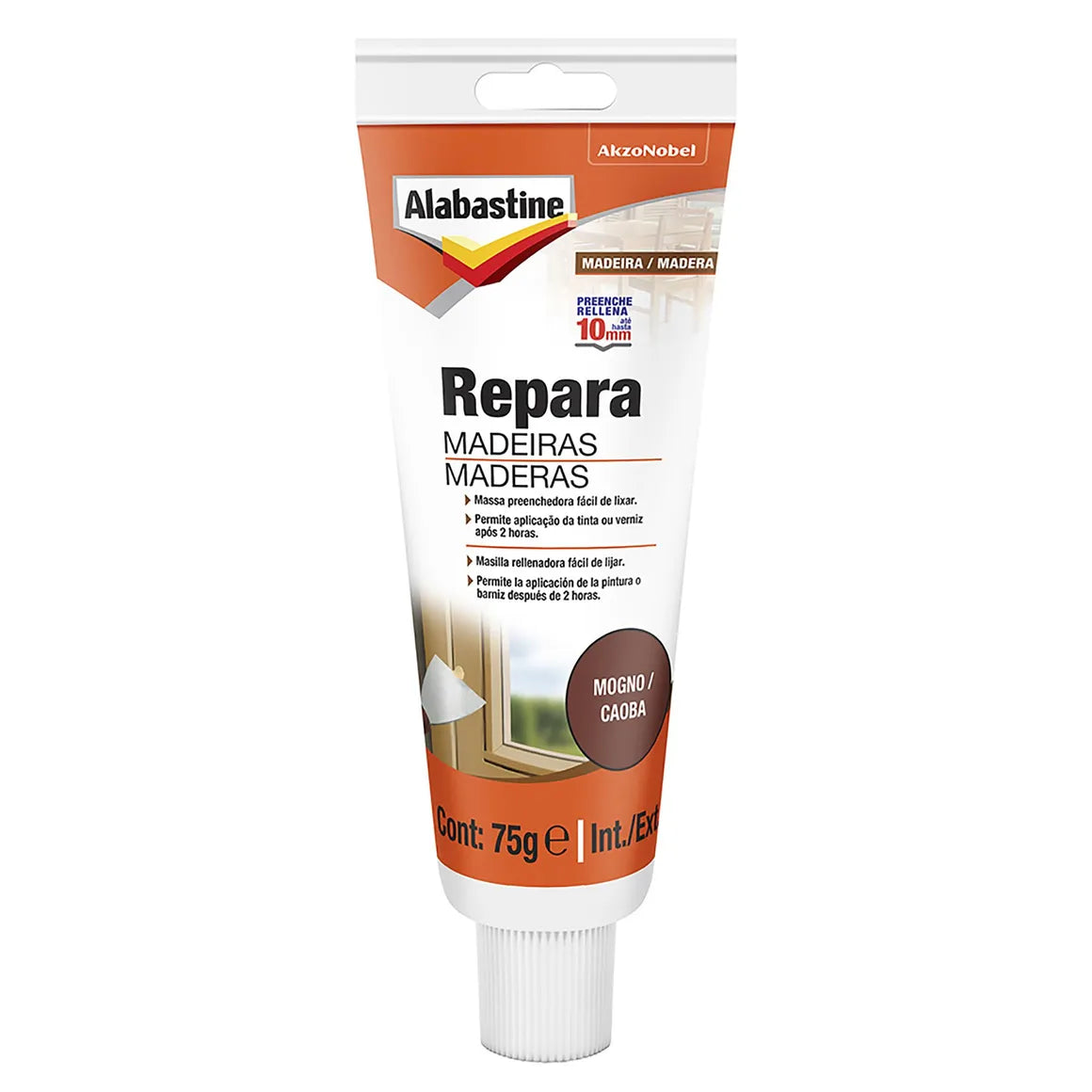 Alabastine Repara Madera Mogno / Caoba 75 Grs
